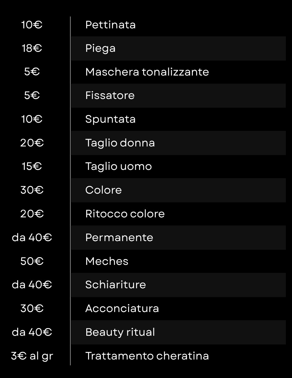 prezzi